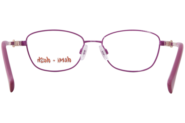  Demi + Dash Dusk Eyeglasses Youth Kids Girl's Full Rim Rectangle Shape 