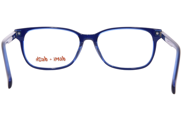  Demi + Dash Quest Eyeglasses Youth Kids Boy's Full Rim Rectangle Shape 