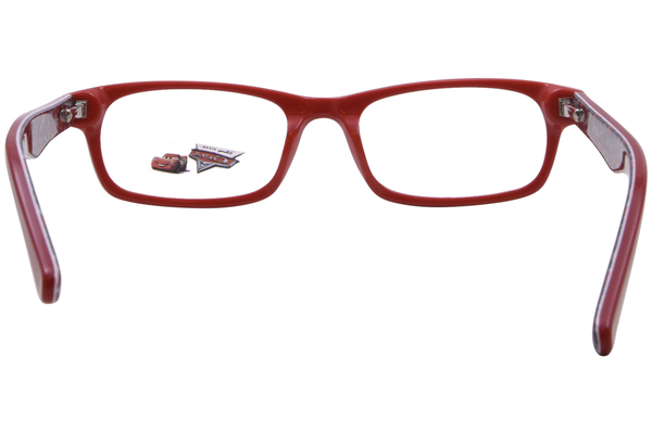  Disney Cars CAE2 Eyeglasses Youth Kids Boy's Full Rim Rectangle Shape 