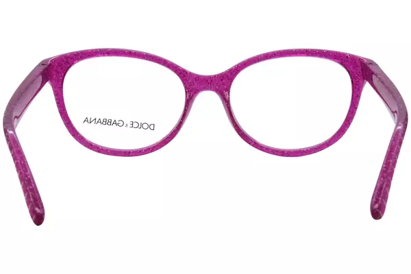  Dolce & Gabbana DX-5096 Eyeglasses Youth Kids Girl's Full Rim Butterfly Shape 