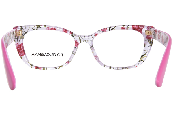  Dolce & Gabbana DX3357 Eyeglasses Youth Girl's Full Rim Oval Shape 