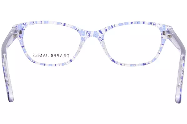  Draper James DJ1001 Eyeglasses Youth Kids Girl's Full Rim Rectangle Shape 