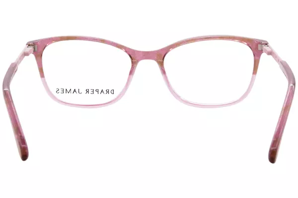  Draper James DJ1026 Eyeglasses Youth Kids Girl's Full Rim Rectangle Shape 