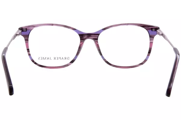  Draper James DJ1027 Eyeglasses Youth Kids Girl's Full Rim Rectangle Shape 