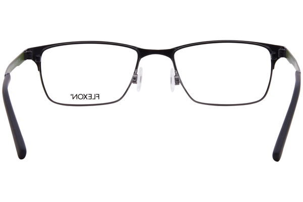  Flexon Zeus Eyeglasses Youth Kids Boy's Full Rim Rectangle Shape 