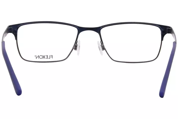  Flexon Zeus Eyeglasses Youth Kids Boy's Full Rim Rectangle Shape 