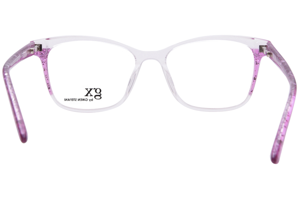  GX By Gwen Stefani GX834 Eyeglasses Youth Kids Girl's Full Rim Square Shape 
