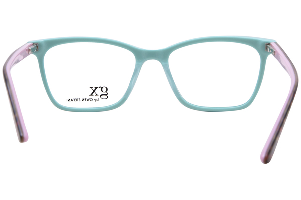  GX By Gwen Stefani GX836 Eyeglasses Youth Kids Girl's Full Rim Square Shape 