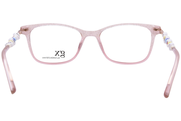  GX By Gwen Stefani GX838 Eyeglasses Youth Kids Girl's Full Rim Rectangle Shape 