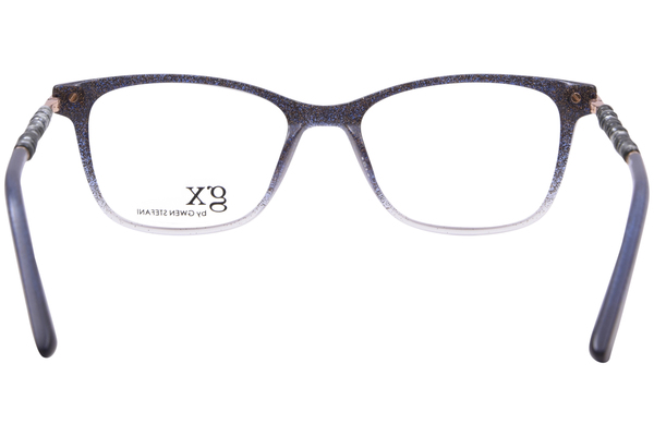  GX By Gwen Stefani GX838 Eyeglasses Youth Kids Girl's Full Rim Rectangle Shape 