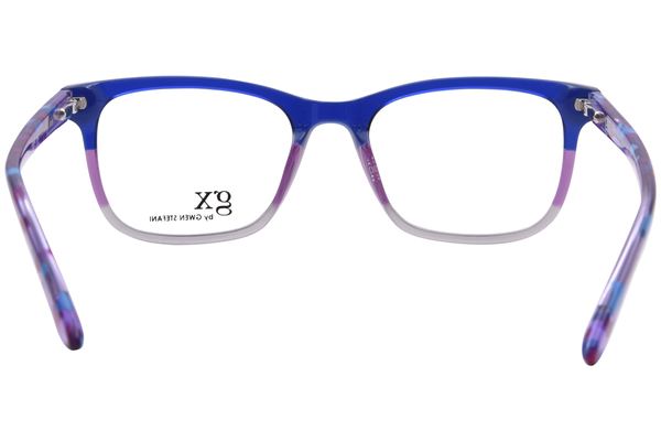  GX By Gwen Stefani GX842 Eyeglasses Youth Kids Girl's Full Rim Rectangle Shape 