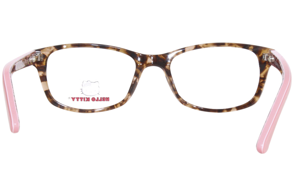  Hello Kitty HK/352-1 Eyeglasses Youth Girl's Full Rim Rectangle Shape 
