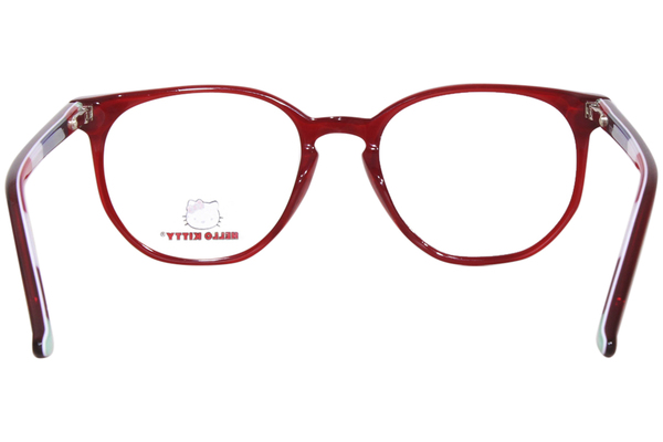  Hello Kitty HK-364-1 Eyeglasses Youth Girl's Full Rim Round Shape 