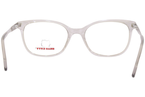  Hello Kitty HK348 Eyeglasses Girl's Full Rim Rectangle Shape 