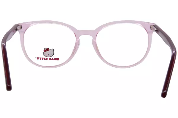  Hello Kitty HK35146 Eyeglasses Youth Kids Full Rim Round Shape 