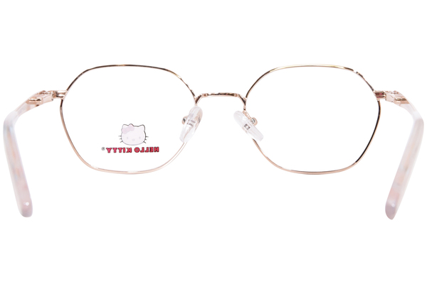  Hello Kitty HK356 Eyeglasses Youth Kids Full Rim Rectangle Shape 