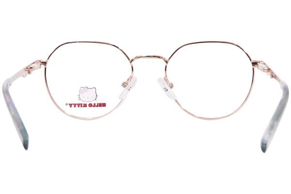  Hello Kitty HK359 Eyeglasses Youth Kids Full Rim Round Shape 