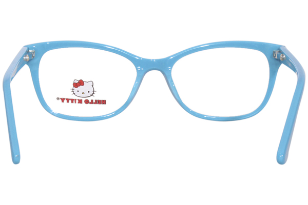  Hello Kitty HK365 Eyeglasses Youth Girl's Full Rim Cat Eye 