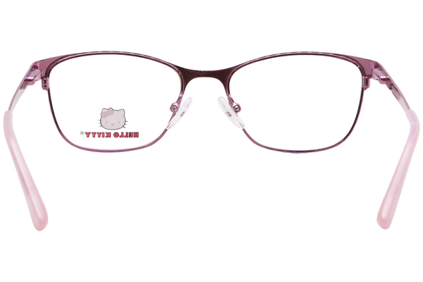  Hello Kitty HK368 Eyeglasses Youth Kids Girl's Full Rim Rectangle Shape 