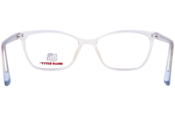  Hello Kitty HK373 Eyeglasses Youth Kids Girl's Full Rim Rectangle Shape 