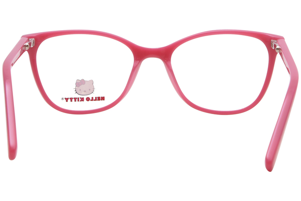  Hello Kitty HK379 Eyeglasses Youth Kids Girl's Full Rim Cat Eye 