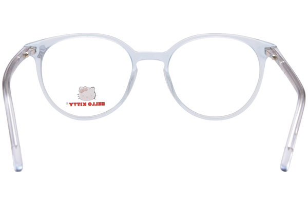  Hello Kitty HK382 Eyeglasses Youth Kids Girl's Full Rim Round Shape 