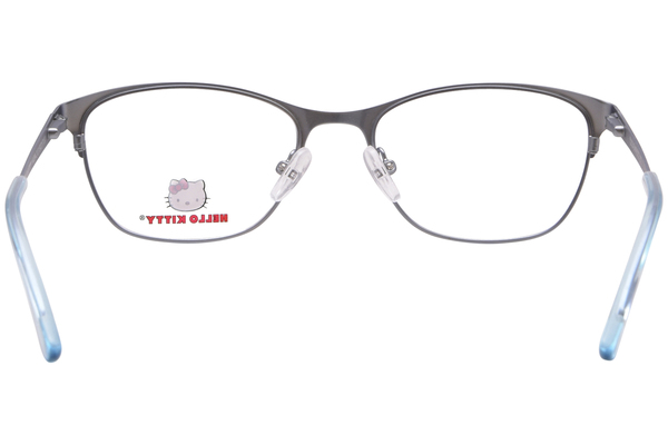 Hello Kitty HK384 Eyeglasses Youth Kids Girl's Full Rim Oval Shape 