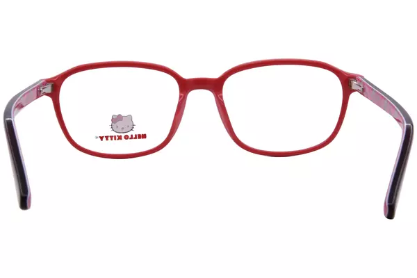 Hello Kitty HK390 Eyeglasses Youth Kids Girl's Full Rim Oval Shape 
