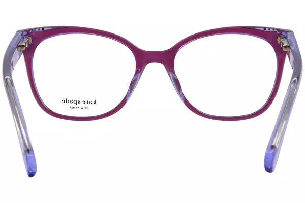  Kate Spade Mackinley Eyeglasses Youth Kids Girl's Full Rim Square Shape 