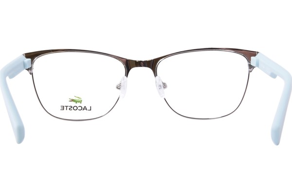 Lacoste L3112 Eyeglasses Youth Kids Girl's Full Rim Rectangle Shape 