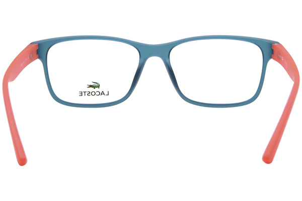  Lacoste L3804B Eyeglasses Youth Kids Full Rim Rectangle Shape 