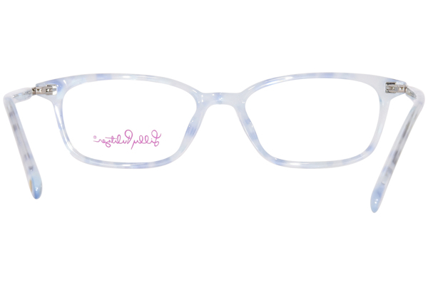  Lilly Pulitzer Gabbi Mini Eyeglasses Youth Girl's Full Rim Rectangle Shape 