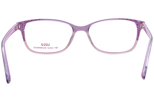 Lulu By Lulu Guinness LK041 Eyeglasses Youth Kids Girl's Full Rim 