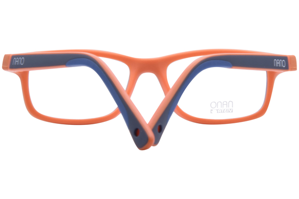  Nano Vista Crew-3.0 NAO302 Eyeglasses Youth Kids Full Rim Rectangle Shape 