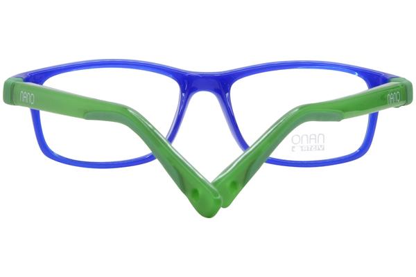  Nano Vista Crew-3.0 NAO302 Eyeglasses Youth Kids Full Rim Rectangle Shape 