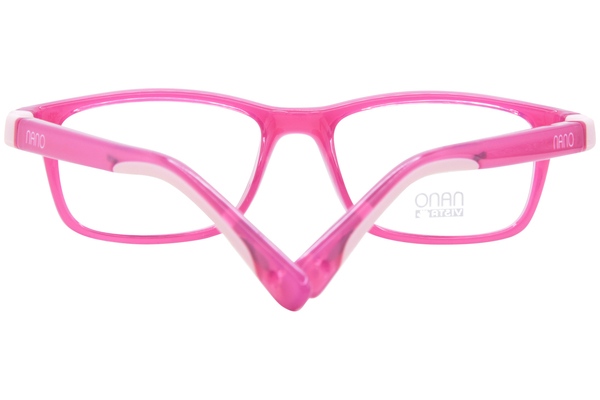  Nano Vista Crew-3.0 NAO302 Eyeglasses Youth Kids Full Rim Rectangle Shape 