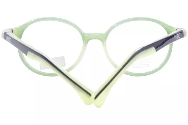  Nano Vista Flicker-Glow-3.0 NAO318 Eyeglasses Youth Kids Full Rim Round Shape 