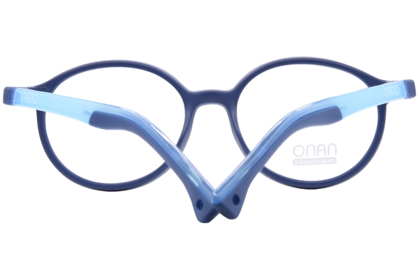  Nano Vista Flicker-SC-3.0 NAO318 Eyeglasses Youth Kids Full Rim w/Clip-On 