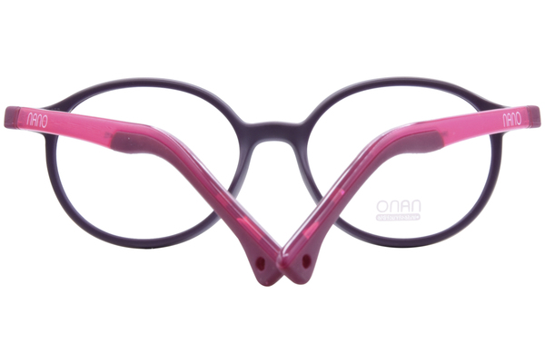  Nano Vista Flicker-SC-3.0 NAO318 Eyeglasses Youth Kids Full Rim w/Clip-On 