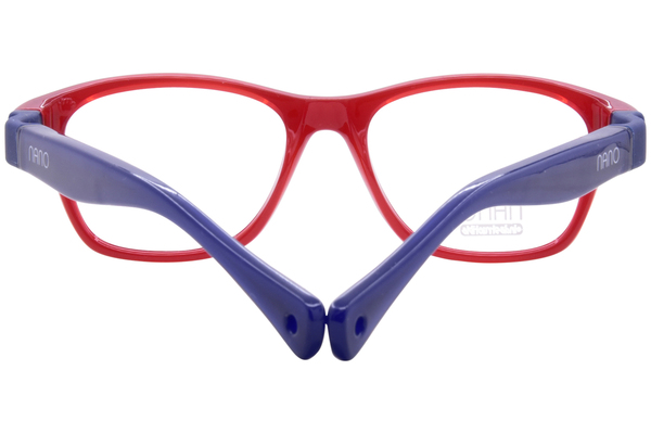  Nano Vista Gaikai-SC-3.0 NAO305 Eyeglasses Youth Kids Full Rim w/Clip-On 