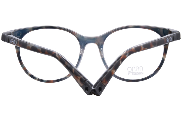  Nano Vista Glitch-3.0 NAO315 Eyeglasses Youth Kids Full Rim Round Shape 