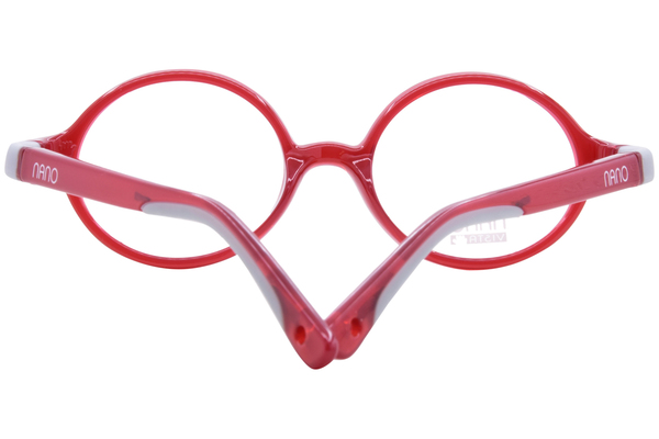  Nano Vista Loading-3.0 NAO327 Eyeglasses Youth Kids Full Rim Round Shape 
