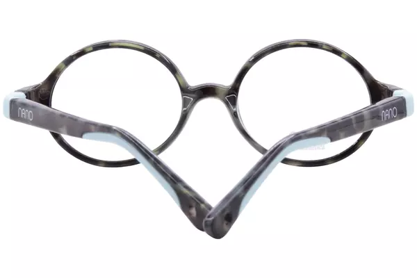  Nano Vista Loading-3.0 NAO327 Eyeglasses Youth Kids Full Rim Round Shape 