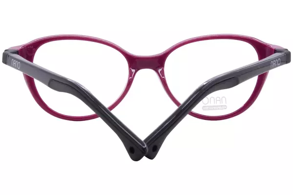  Nano Vista Mimi-SC-3.0 NAO312 Eyeglasses Youth Kids Full Rim Cat Eye w/Clip-On 