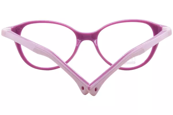  Nano Vista Mimi-SC-3.0 NAO312 Eyeglasses Youth Kids Full Rim Cat Eye w/Clip-On 