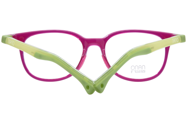  Nano Vista Pixel-3.0 NAO307 Eyeglasses Youth Kids Full Rim Round Shape 