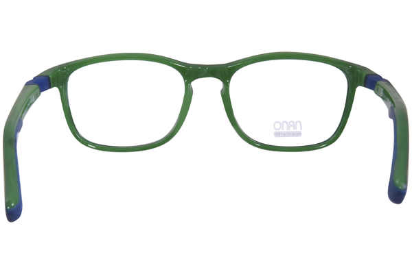  Nano Vista Power-UP-SC-3 NAO308 Eyeglasses Youth Kids Full Rim w/Clip-On 