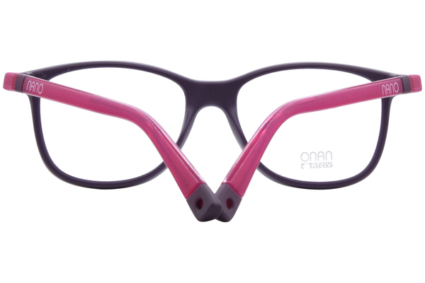  Nano Vista Quest-3.0 NAO316 Eyeglasses Youth Kids Full Rim Square Shape 