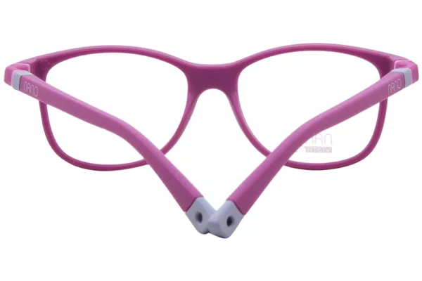  Nano Vista Quest-3.0 NAO316 Eyeglasses Youth Kids Full Rim Square Shape 