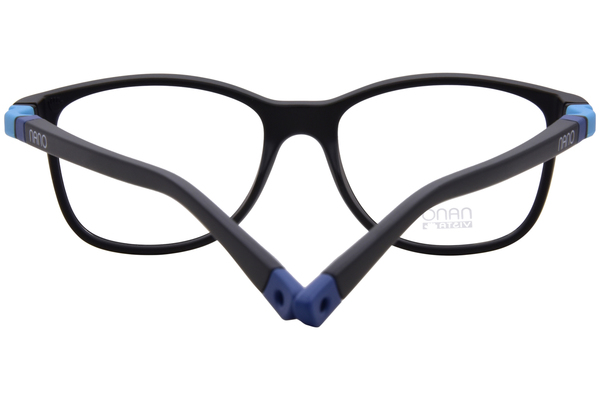  Nano Vista Quest-SC-3.0 NAO316 Eyeglasses Youth Kids Full Rim w/Clip-On 